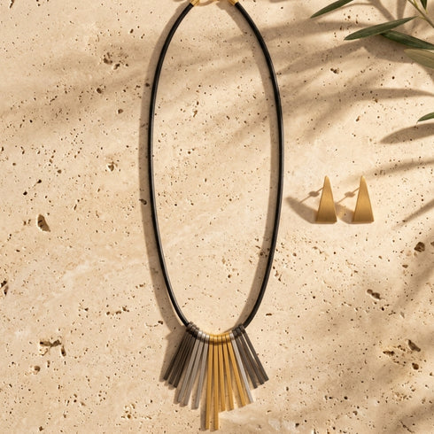 JACKI set | שרשרת ועגילים