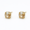 POKA CHAMP EARRINGS |עגילים בציפוי זהב וקריסטלים