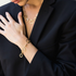 VIDA BRACLET GOLD| צמיד חישוקים בציפוי זהב