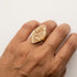 VERSAILLES CHAMP| טבעת שברי קריסטל