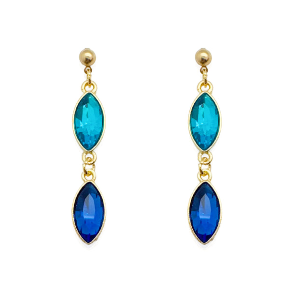 ABBY OCEAN EARRING | עגילים בציפוי זהב