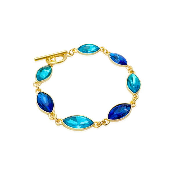 ABBY OCEAN BRACELET | צמיד בציפוי זהב