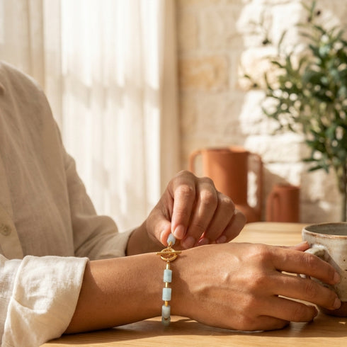 LU LIGHT BRACELET|צמיד בציפוי זהב