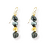 TICA EARRINGS BLACK| עגילים