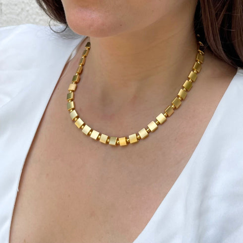 CHOKER  RACHEL |שרשרת קולר בציפוי זהב