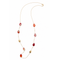 MELANIA RED NECKLACE| שרשרת ארוכה