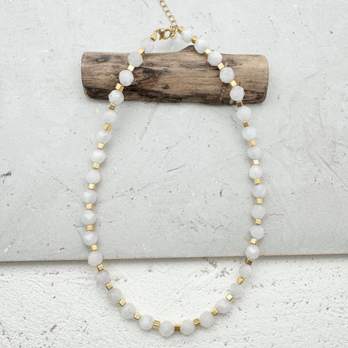 LUCKY NECKLACE  |שרשרת אבנים טבעיות
