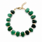 ROBING DARK GREEN BRACELET| צמיד אבנים טבעיות