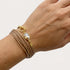 ROMIC CAMEL BRACELET |צמיד בציפוי זהב