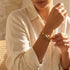 ROMIC CAMEL BRACELET |צמיד בציפוי זהב