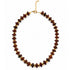 שרשרת אבן אובסידיאן וזהב | LINA NECKLACE