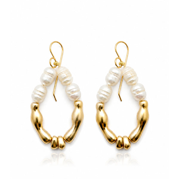 ASSI EARRINGS | עגילים  מפנינים טבעיות