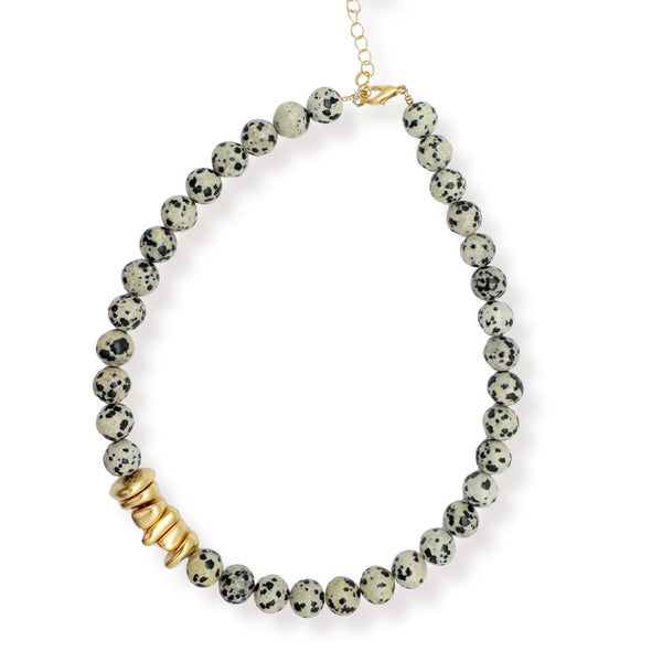 PAULA NECKLACE| שרשרת אבנים טבעיות