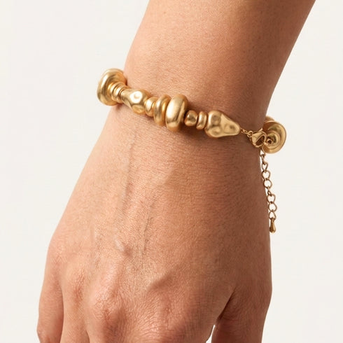 MELANIA BRACELET GOLD | צמיד בציפוי זהב