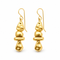 MELANIA EARRINGS GOLD | עגילים בציפוי זהב