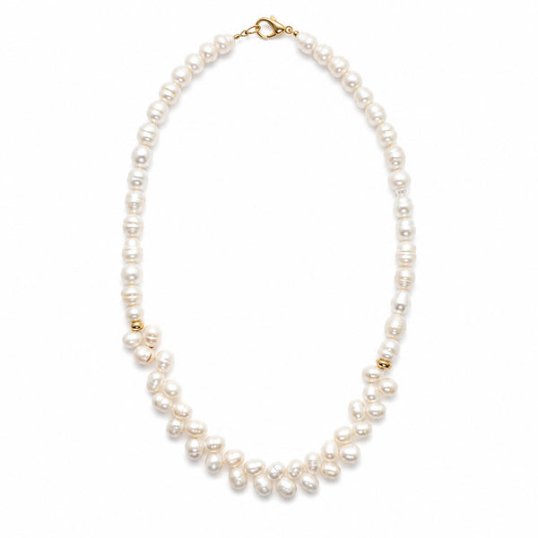 MENIFA NECKLACE  |שרשרת פנינים מתורבתות