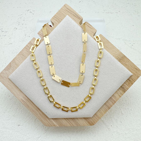 RECTANGELO SET|  סט שרשראות