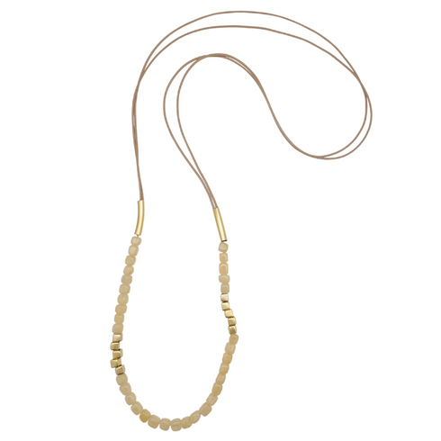 CLEMENTINE LONG NECKLACE |שרשרת ארוכה בציפוי זהב