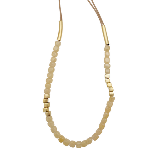 CLEMENTINE LONG NECKLACE |שרשרת ארוכה בציפוי זהב