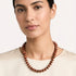 שרשרת אבן אובסידיאן וזהב | LINA NECKLACE