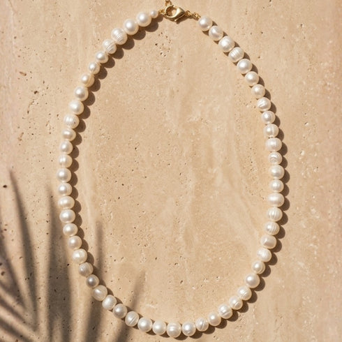 NILI NECKLACE  |שרשרת פנינים קלאסית