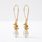 SYNTHIA EARRINGS|  עגילי פנינה מתורבתת
