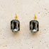JON  GREY EARRINGS| עגילים בציפוי זהב וקריסטל