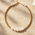 GISEL NECKLACE PEARL| שרשרת צ׳וקר עם פנינים