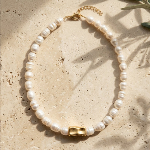 MARONA PEARLS SET| סט תכשיטים פנינים טבעיות
