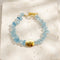 ISLA LIGHT BLUE | צמיד אבנים טבעיות