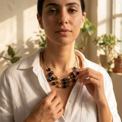 IDITI BLACK| שרשרת קצרה