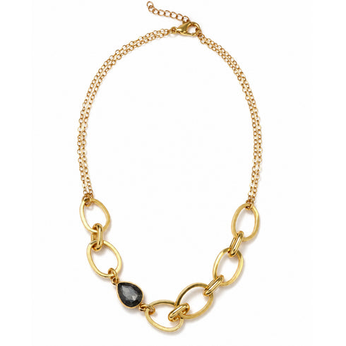 ROMIC NECKLACE | שרשרת קצרה בציפוי זהב